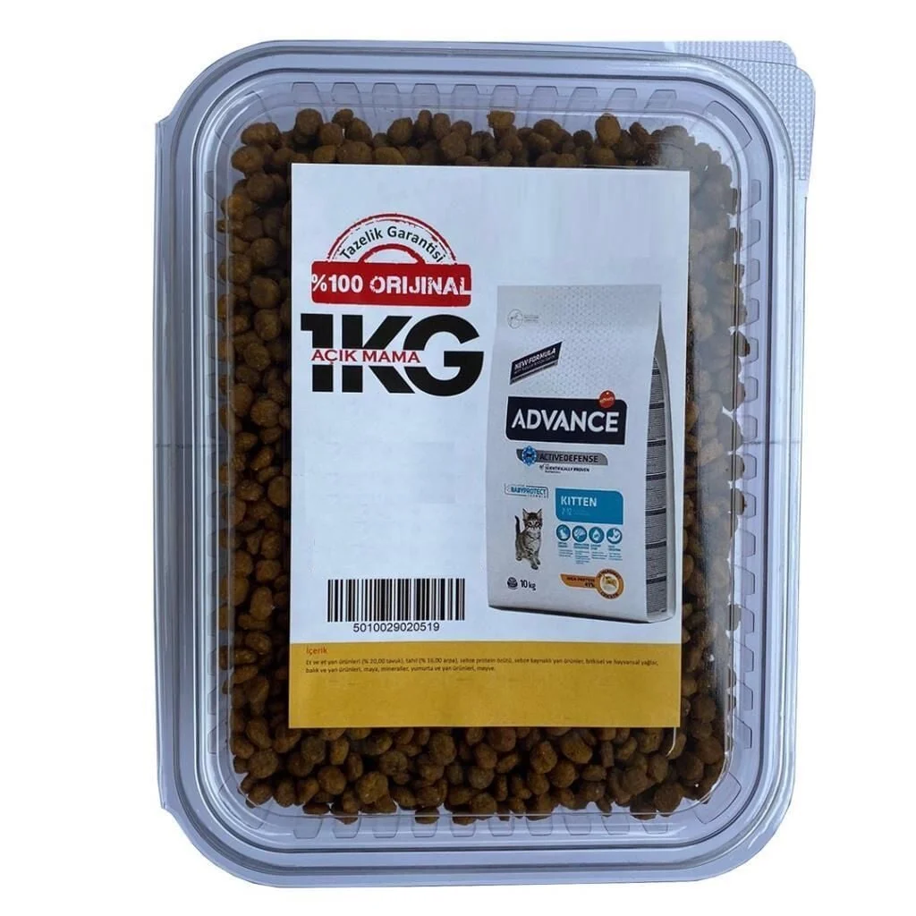 Advance Kitten Tavuklu Yavru Kedi Maması 1 Kg (AÇIK PAKET)