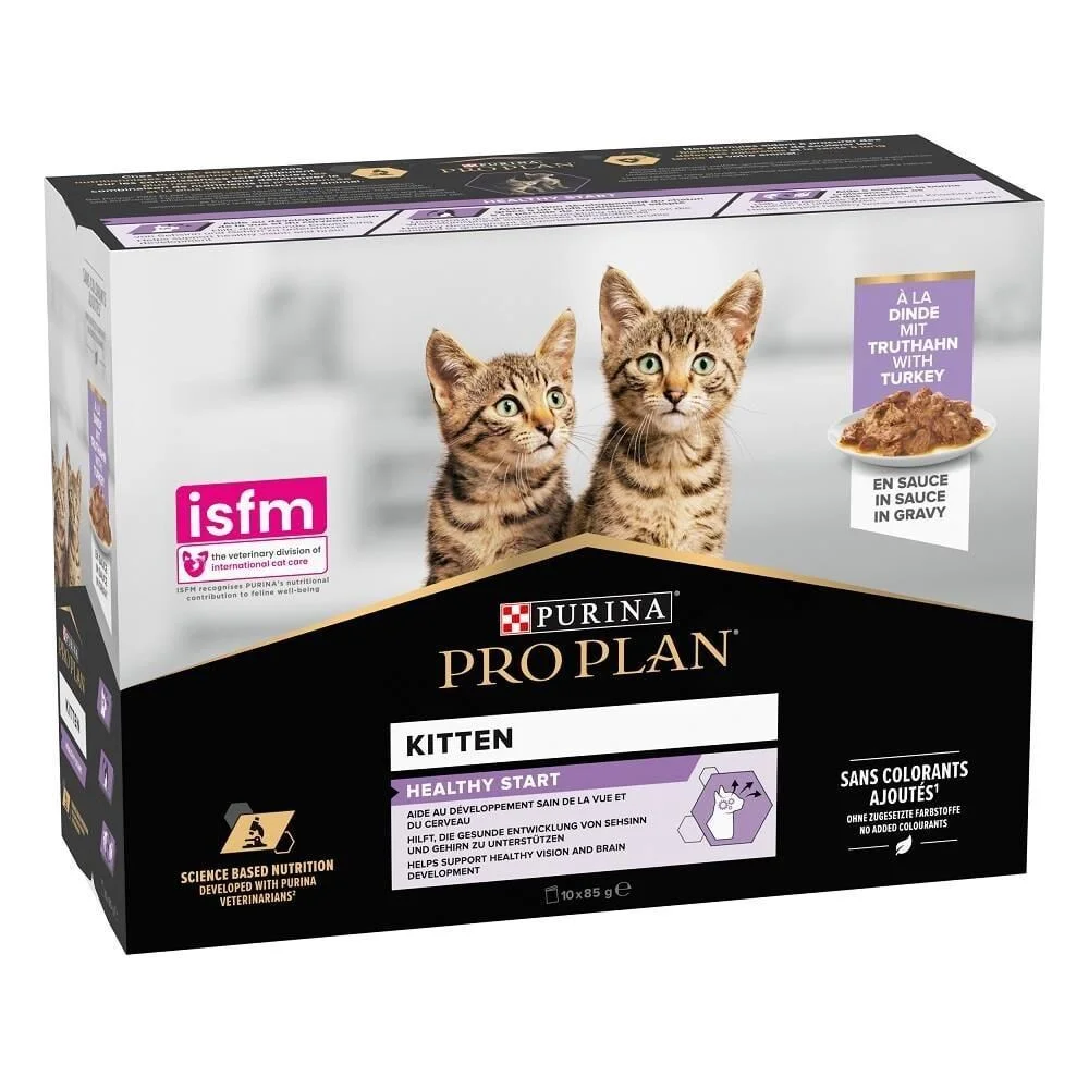 Pro Plan Pouch Sos İçinde Hindili Yavru Kedi Konservesi 85gr