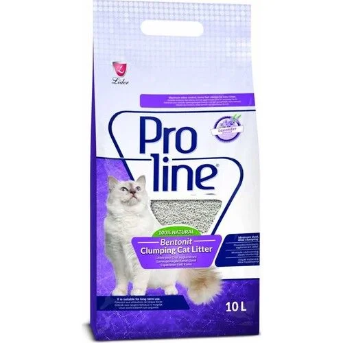 Proline Lavanta Kokulu Kedi Kumu 10 lt