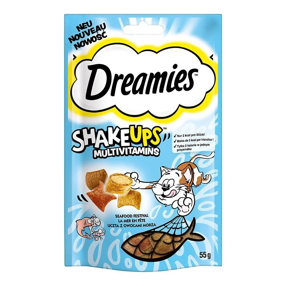 Dreamies ShakeUps Multivitaminli Kedi Ödülü 55 Gr
