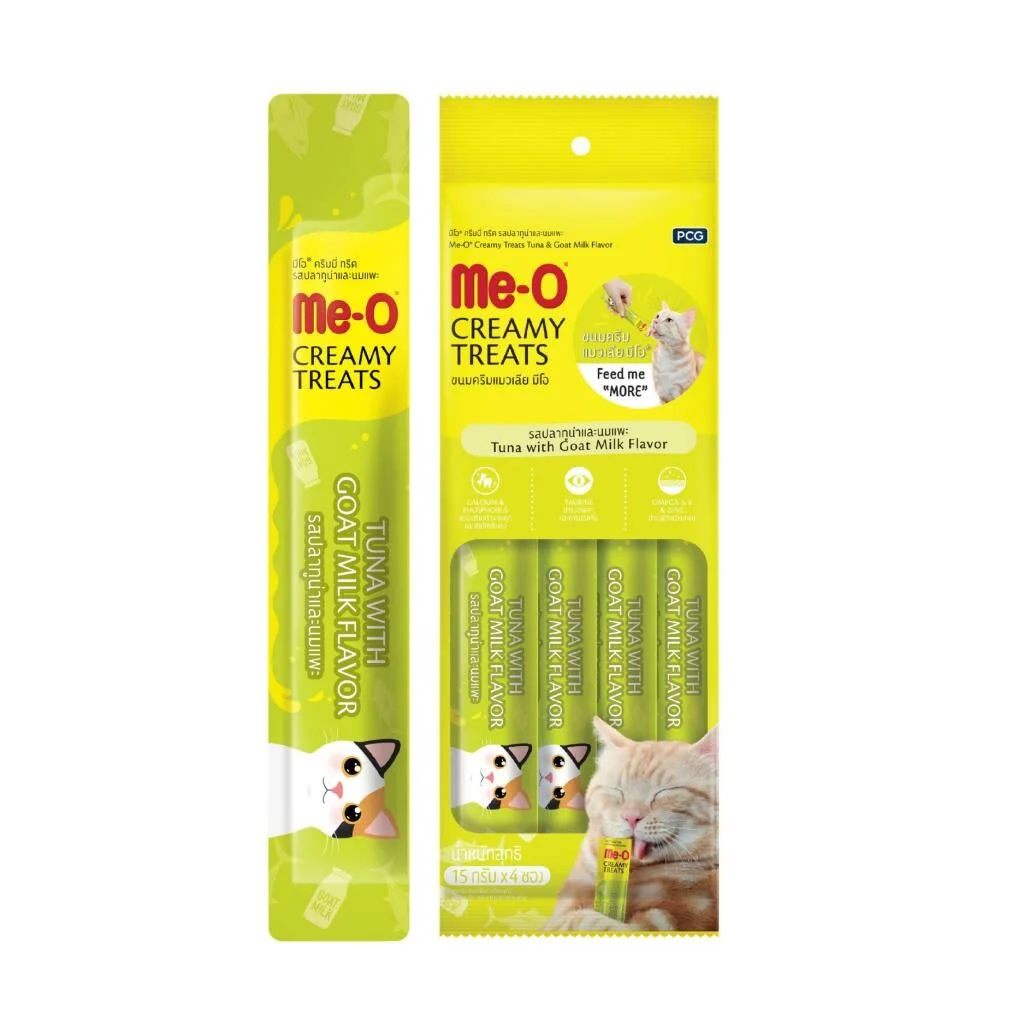 Me-O Ton Balığı Ve Keçi Sütlü Kedi Ödülü 60 Gr