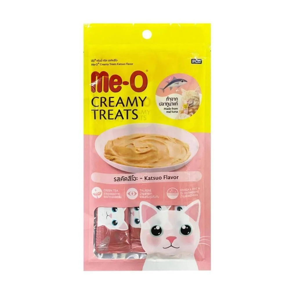 Me-O Sarı Çizgili Orkinos Balıklı Kedi Ödülü 60 Gr