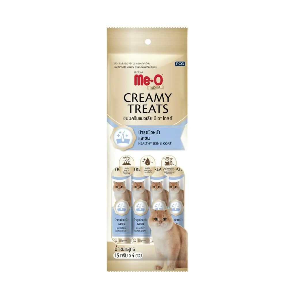 Me-O Gold Ton Balığı Biotin Kedi Ödülü 60 Gr