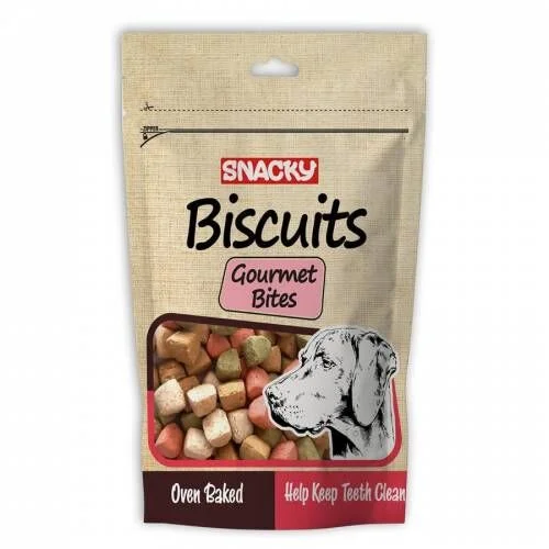 SNACKY GOURMET BITES KÖPEK BİSKÜVİSİ 200 GR