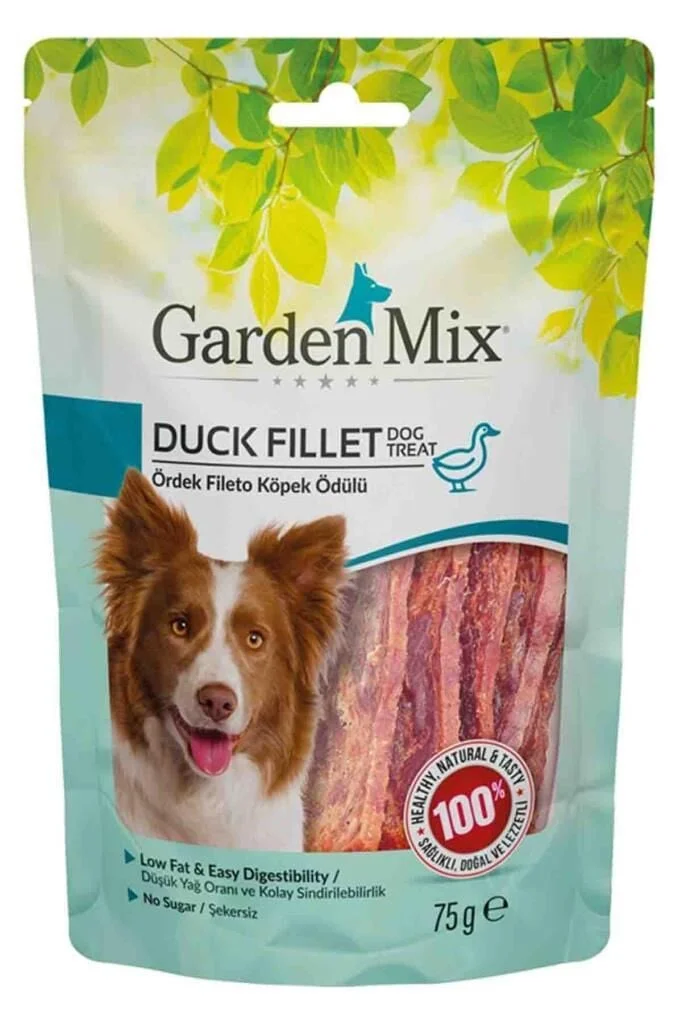 Garden Mix Ördekli Fileto Köpek Ödül Maması 75 Gr