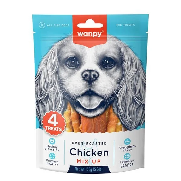 Wanpy Tavuklu Karışık Köpek Ödülü 150 Gr