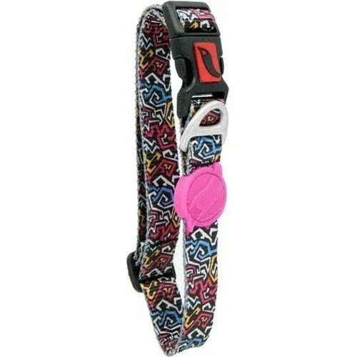 Tailpetz Easy  Safety Lock Çıngıraklı Ayarlanabilir Kedi Boyun Tasması Graffiti