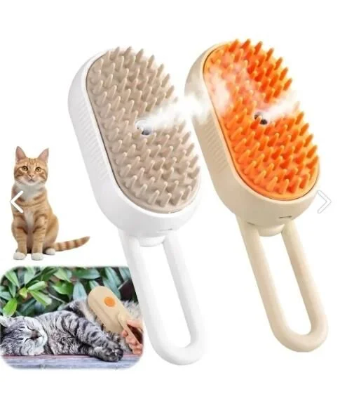 HESPERUS Buharlı Tarak Kedi  Köpek Yıkama Fırçası ( Karışık Renk )