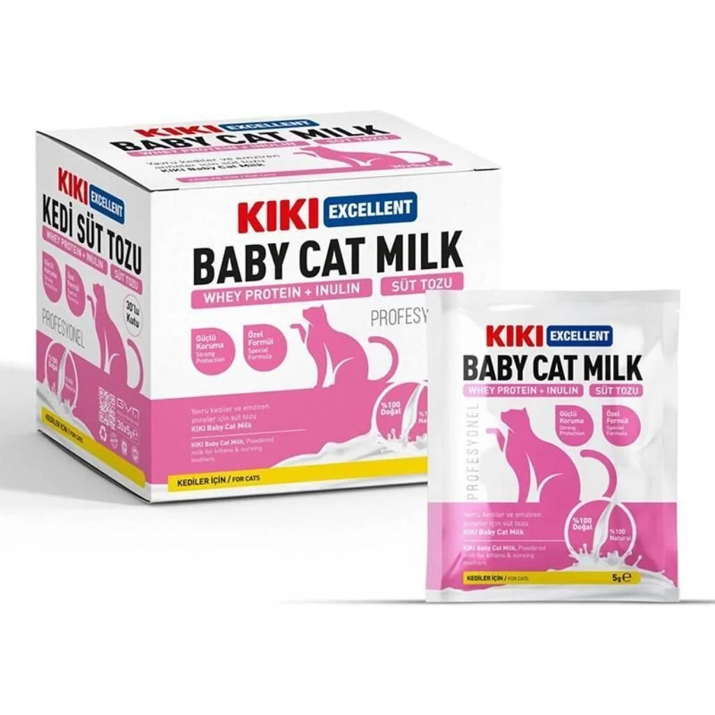 KIKI Excellent Kedi Süt Tozu Sase 5 Gr 30 lu  Kutu