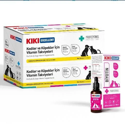 KIKI Excellent Kedi + Köpek Biyotin 50 ml