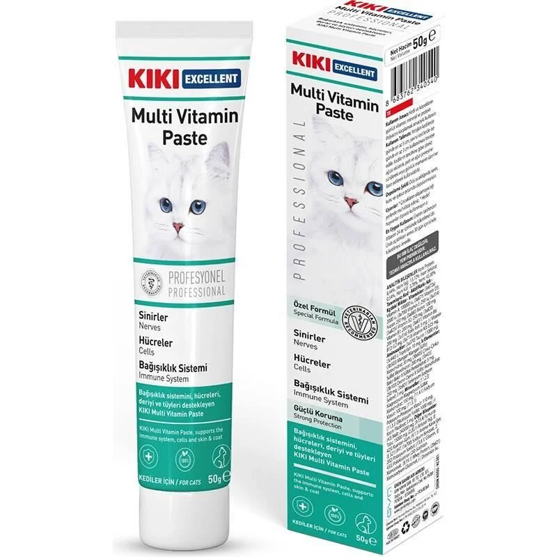 KIKI Excellent Mutli Vitamin Paste Kedi Macun 100 gr