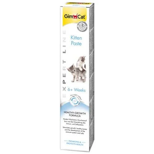 GimCat Kitten Paste Calsium - Yavru Kediler İçin Vitamin Macunu 50 Gr
