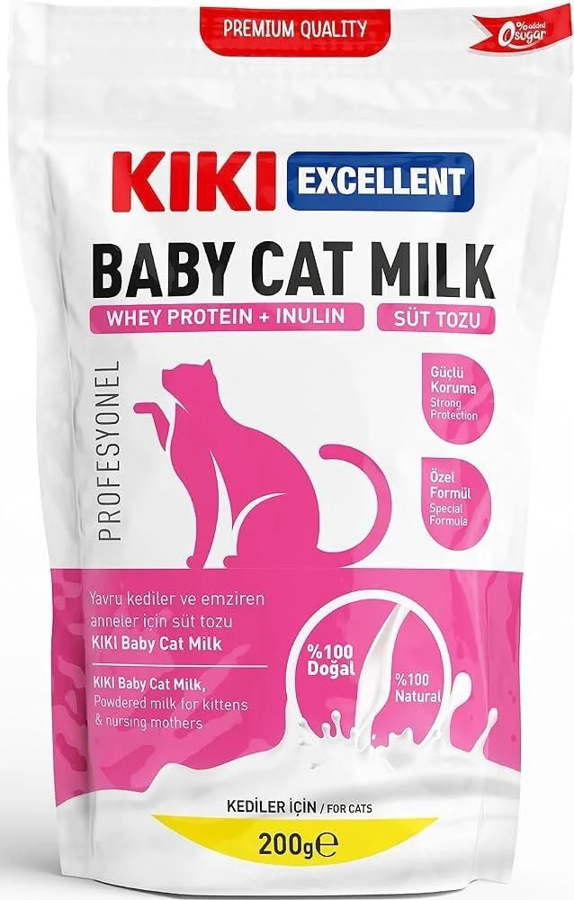 KIKI Excellent Kedi Süt Tozu 200 Gr