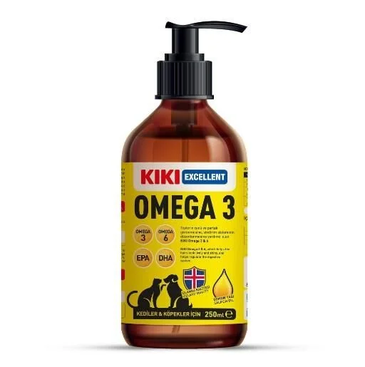 KIKI Excellent Kedi-Köpek Omega3 250 ml