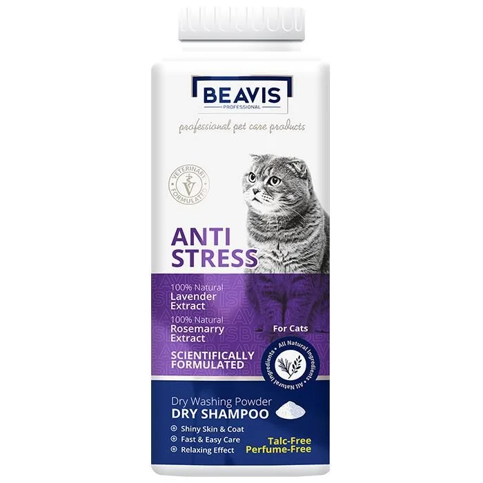 Beavis Anti Stress Kediler için Lavanta ve Biberiye Özlü Toz Şampuan 150 Gr