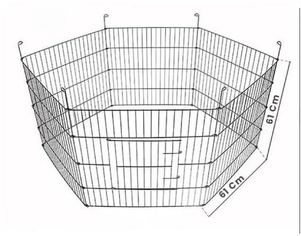 At Pet Köpek Ve Kedi Çiti 61*61 Cm (6 Parça)