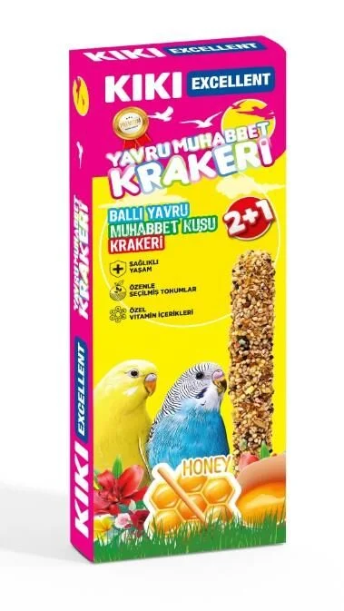 Kiki Excellent Yavru Kraker 3 Adet ( Muhabbet
)