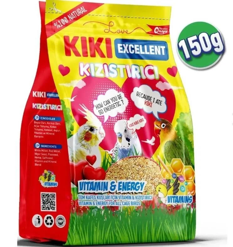 Kiki Excellent Kuş Kızıştırıcı 150 gr