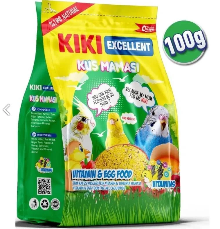 Kiki Excellent Kuş Maması 100 gr