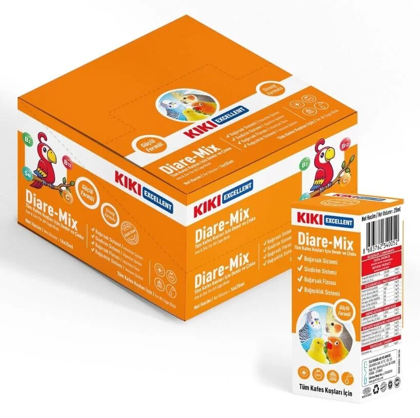 KIKI Excellent Kuş Diare- Mix 25 ml