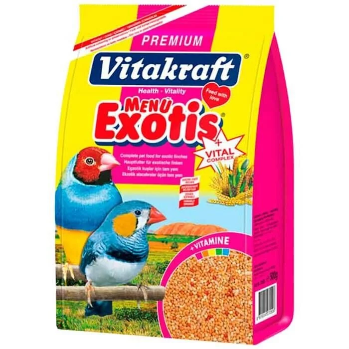 Vitakraft Menü Egzotik Finch Yemi 500 Gr