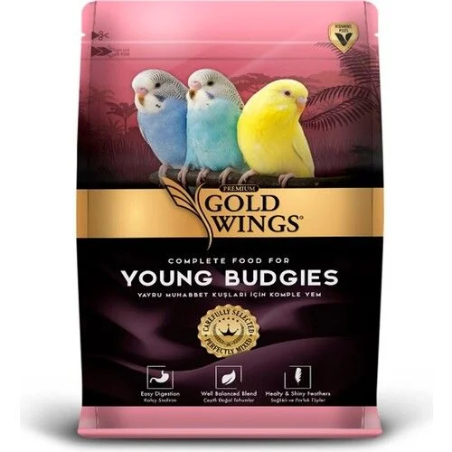 GOLDWİNGS PREMIUM YAVRU MUHABBET YEMİ 1 KG
