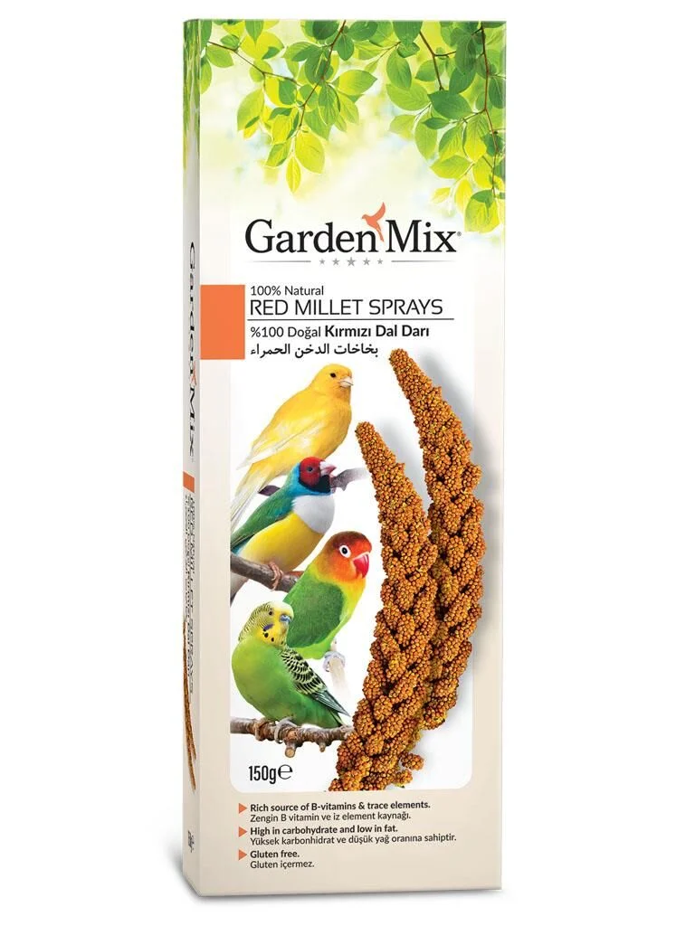 GARDENMİX PLATİN KIRMIZI DAL DARI