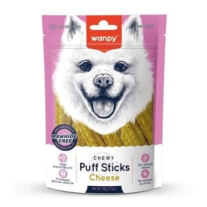 Wanpy Tahılsız Peynirli Köpek Çiğneme Ödülü 100 Gr