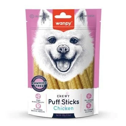 Wanpy Tahılsız Tavuklu Köpek Çiğneme Ödülü 100 Gr